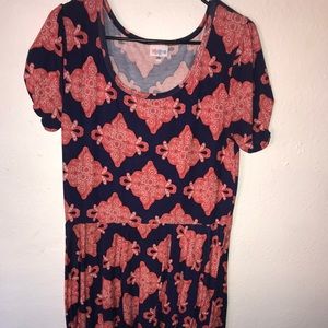 LulaRoe Nicole Dress 2XL